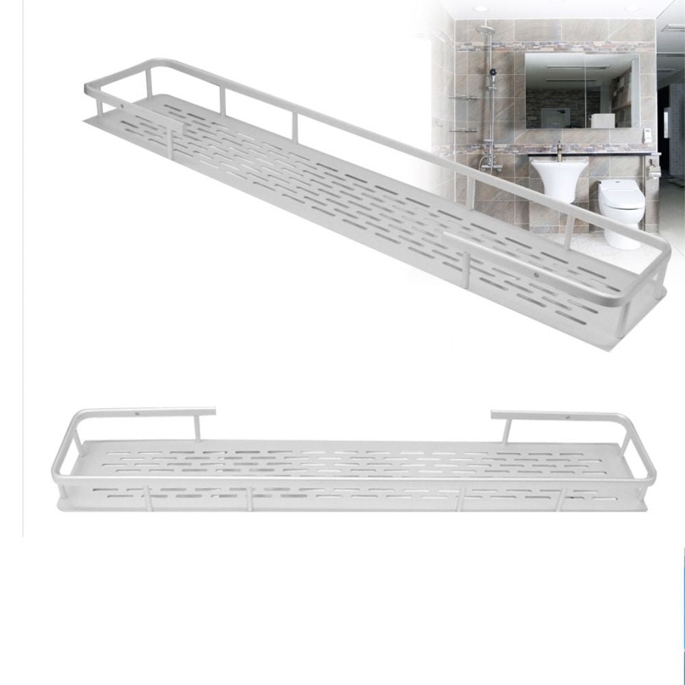 욕실 수납선반 알루미늄 일자 화장실 선반 60cm - 상품 이미지