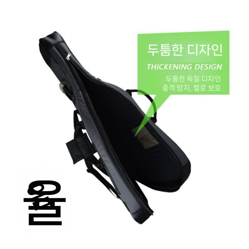 더블베이스 가방 케이스 콘트라베이스 보관함 현악기 수납 1/4 - 상세 이미지 5