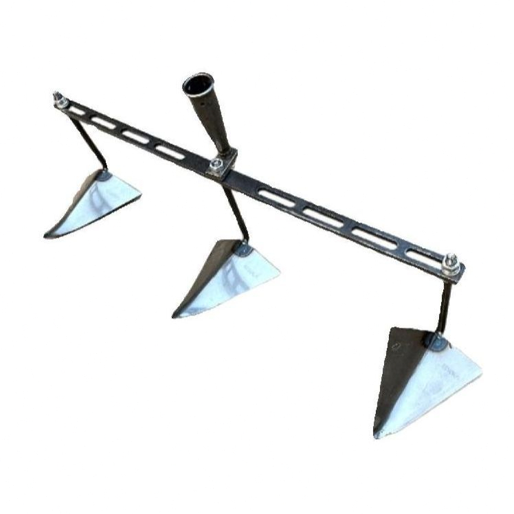 수동 쟁기 밭갈이 손쟁기 장비 농업 고르기 텃밭 흙 70cm 3괭이 - 상품 이미지