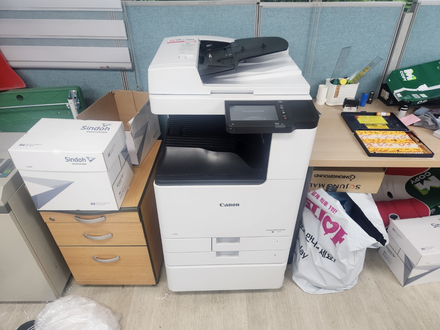 캐논 iR 2730 흑백 복합기 + GX5590 무한 잉크젯 결합렌탈 사무용복합기렌탈 - 상세 이미지 5