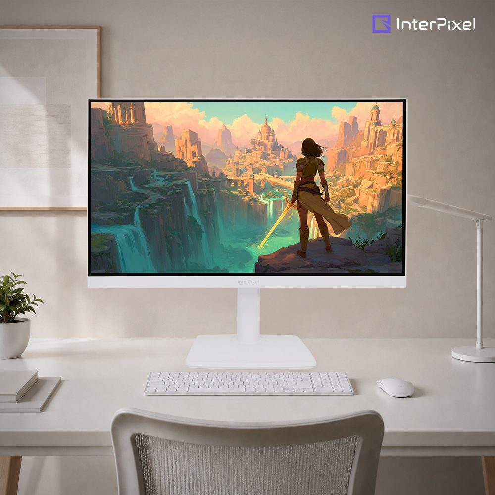 [신제품 C타입 PD 65W] 인터픽셀 IPU2730 4K UHD IPS 120Hz 화이트모니터 C타입 68~69cm(27인치), 일반 - 상세 이미지 2