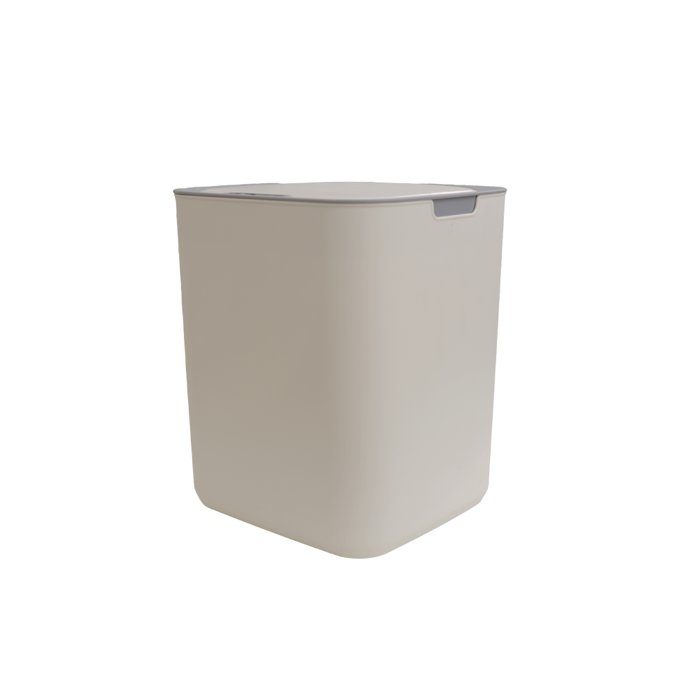 자동센서 휴지통 대용량 냄새차단 스마트쓰레기통 22L 화이트 - 상세 이미지 4