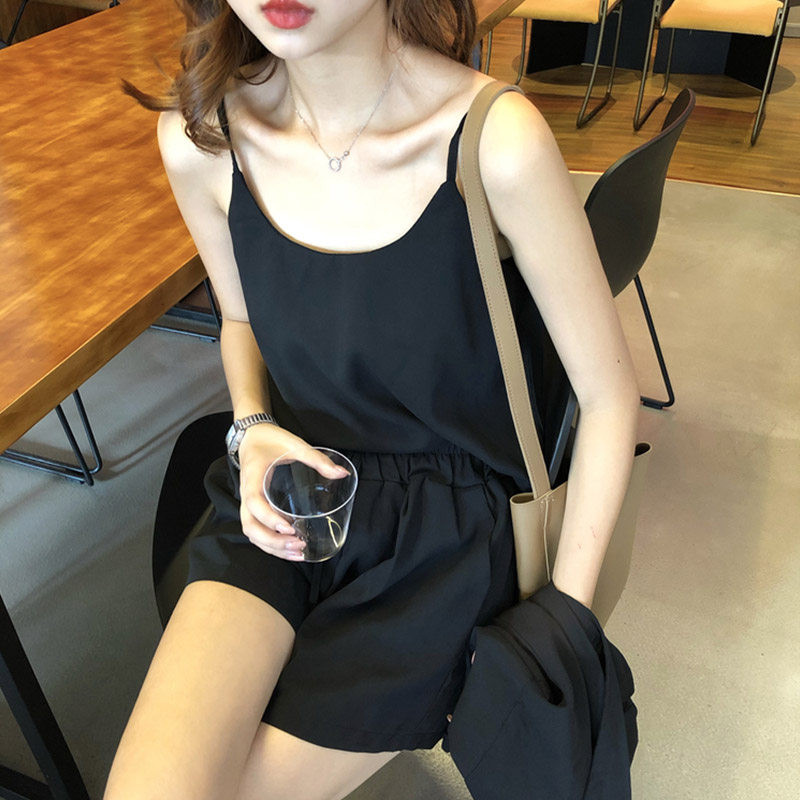 세미정장여자 여성수트세트 여름정장셋업 세미 정장 여자 반바지 블루 M 이미지 6