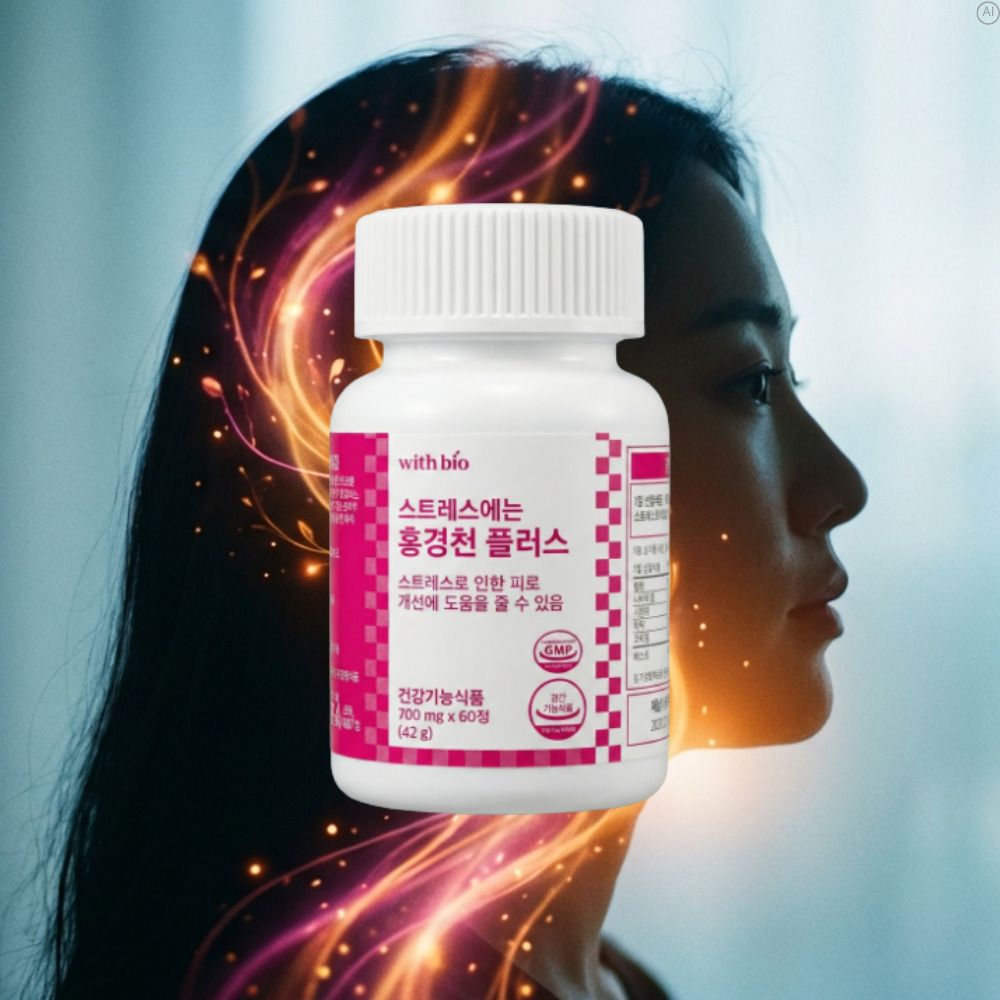 스트레스호르몬코르티솔 홍경천추출물 로사빈 l트립토판 테아닌효능효과 약2월 - 상세 이미지 4
