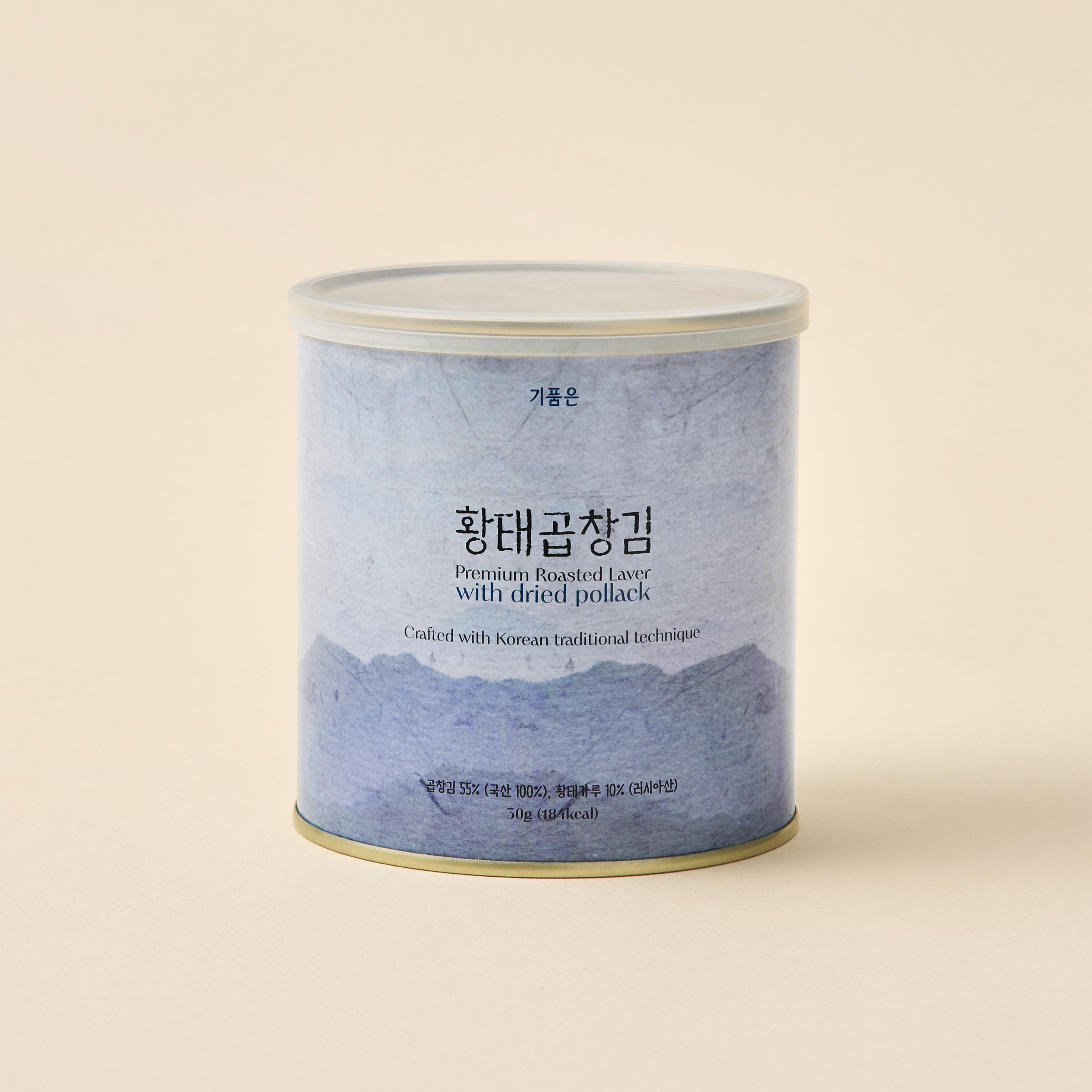  캔김 곱창돌김 조미김 김선물세트 기품은 황태곱창김 30g, 1개 - 상품 이미지