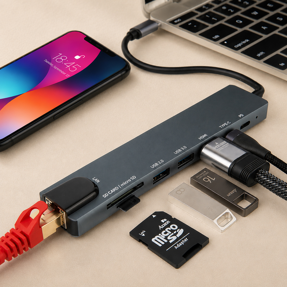 C타입허브 USB3.0 멀티허브 HDMI 아이패드 노트북 DEX 썬더볼트