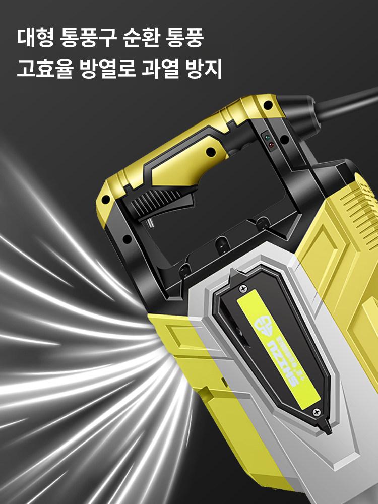 고출력 전기 해머 드릴 콘크리트 벽 철거 산업용 파괴함마 S1900 플래그십 카본 브러시 모니터링 + 충격 흡수 포함 파괴 분해 왕 + 1개 - 상세 이미지 4