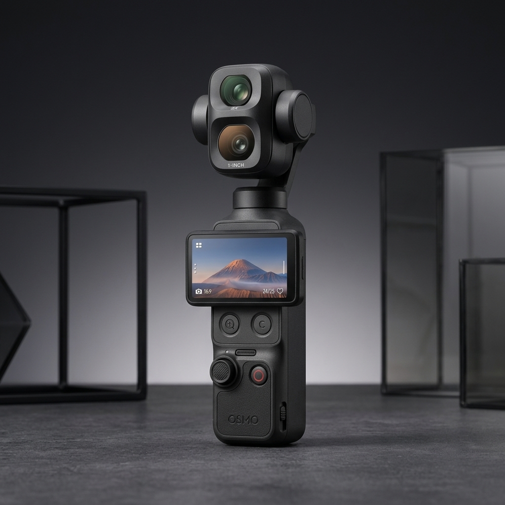 DJI 오즈모 포켓4p 대여 1일 퀵 반납 브이로그 카메라 렌탈 액션캠 대여 - 상품 이미지
