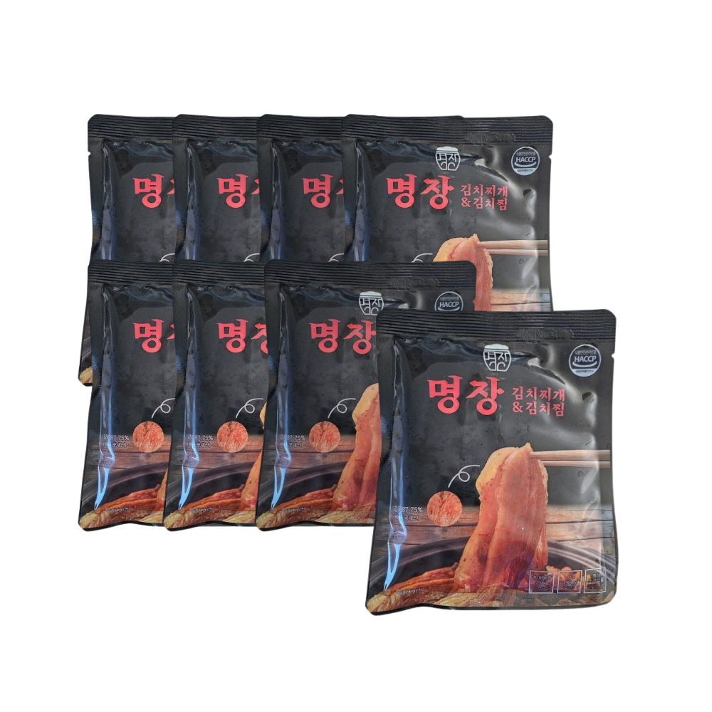 명장 김치찌개김치찜 (250g) 간편식 x8개입 - 상품 이미지
