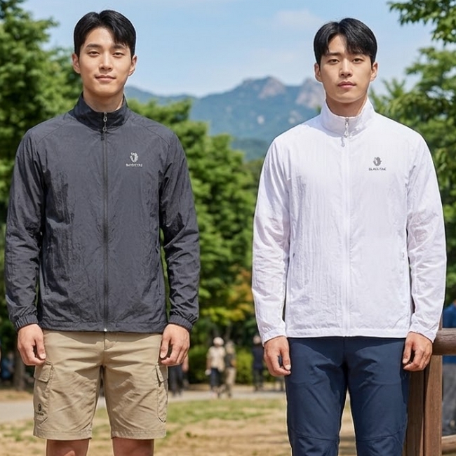블랙야크 남성 여름 가벼운 방풍 등산 아우터 패커블 바람막이 자켓 - 상품 이미지