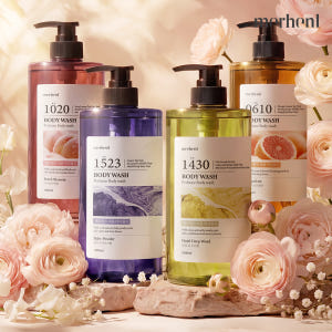 1+1 메르헨트 대용량 퍼퓸 바디워시 1000ml 피치블라썸 약산성 향기... 솔직 후기 | 피부 타입별 분석 - 상품 이미지 2