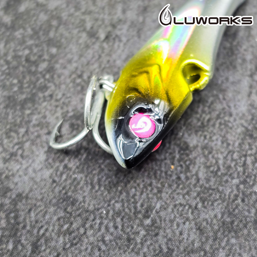루웍스 LWL-18 리얼스핀 메탈바이브 농어 삼치 부시리 메탈지그 45mm - 상세 이미지 4