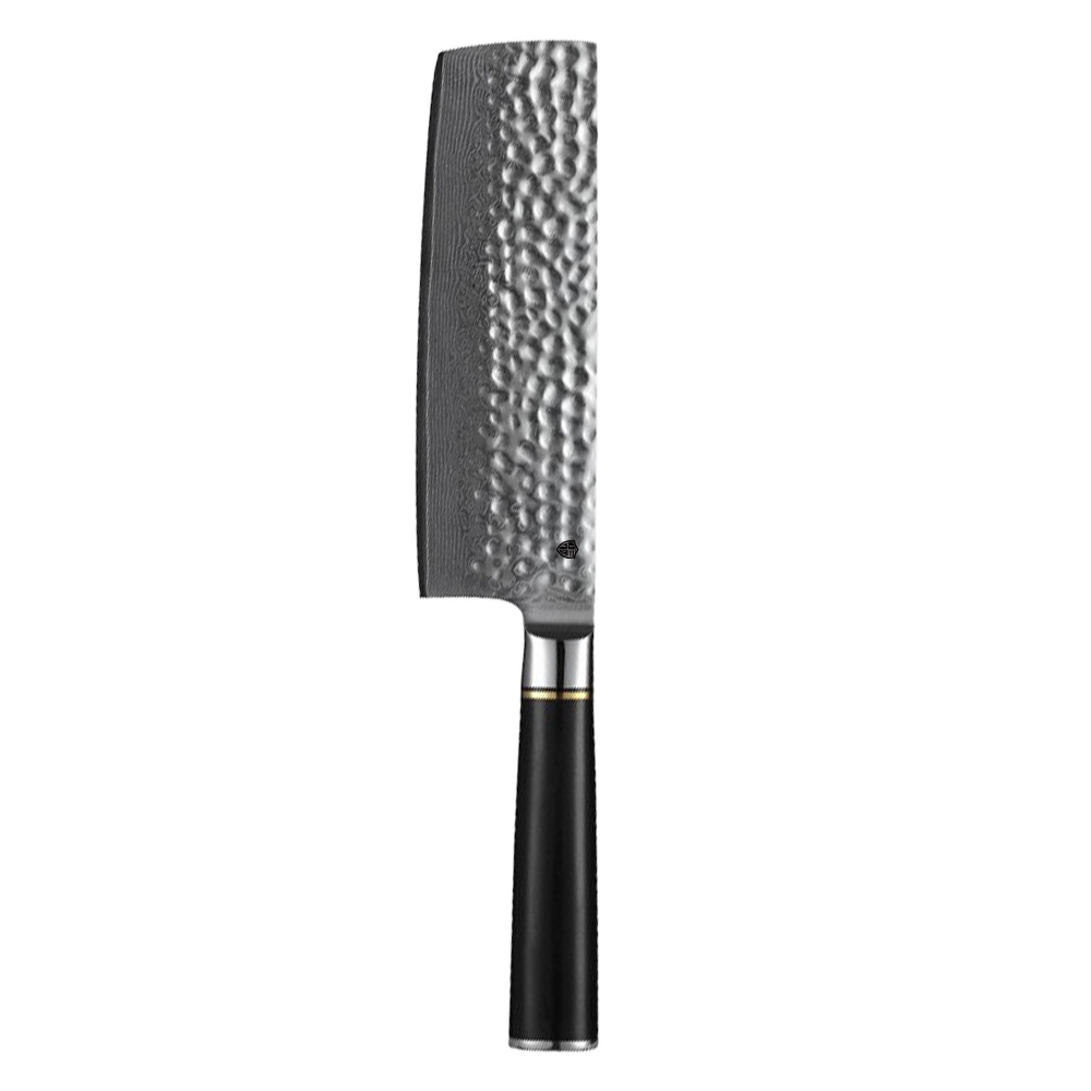 얀뮬러 해머드 다마스커스 주방 칼 나이프 나키리, 17cm - 상세 이미지 4