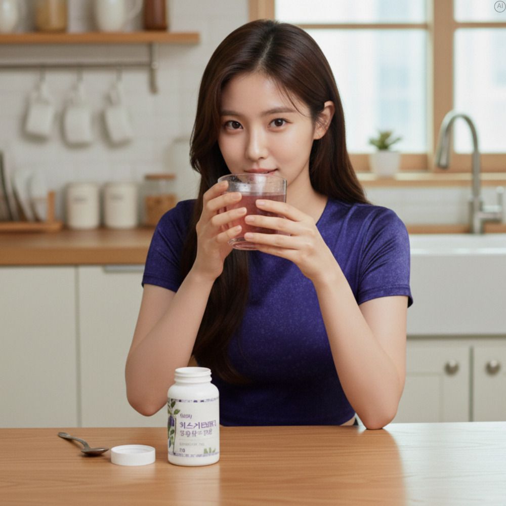 동결건조 하스카프베리분말 c3g 하스베리 하스카 댕댕이나무열매 - 상세 이미지 4