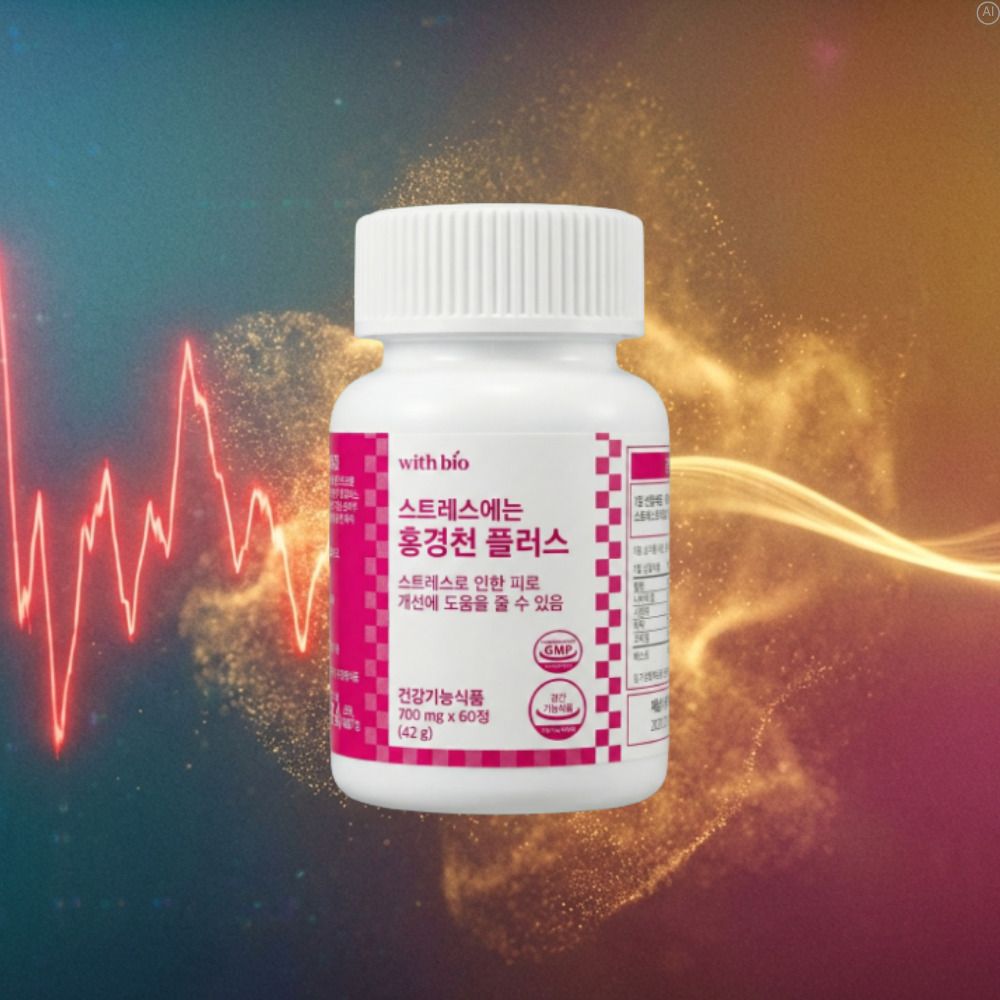 스트레스호르몬코르티솔 홍경천추출물 로사빈 l트립토판 테아닌효능효과 약2월 - 상세 이미지 5