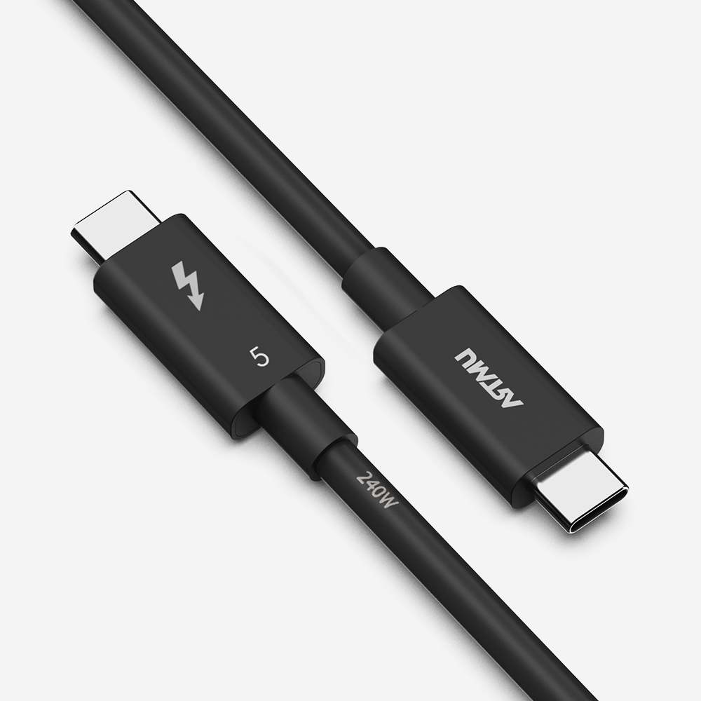 인텔 인증 썬더볼트5 240W 5A C타입 PD 3.1 케이블 1m - 상세 이미지 3