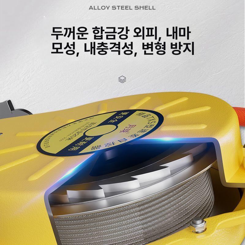 산업용 추락방지기 자동 잠금 로프 안전 완강기 장비 300KG5M - 상세 이미지 4