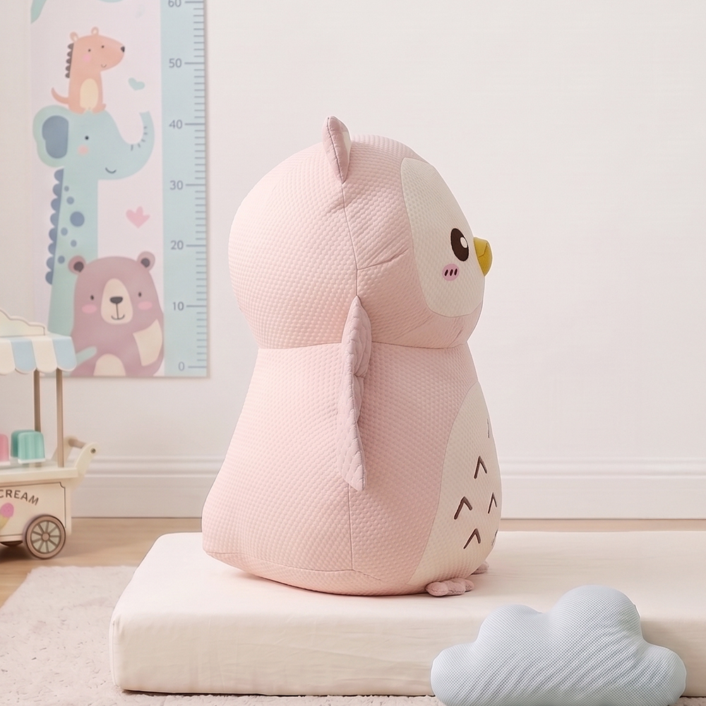 아르떼베딩 부엉이 냉감인형 안고자는 냉감 바디필로우 여름 동물 쿠션 꿀잠 인형 - 상세 이미지 4