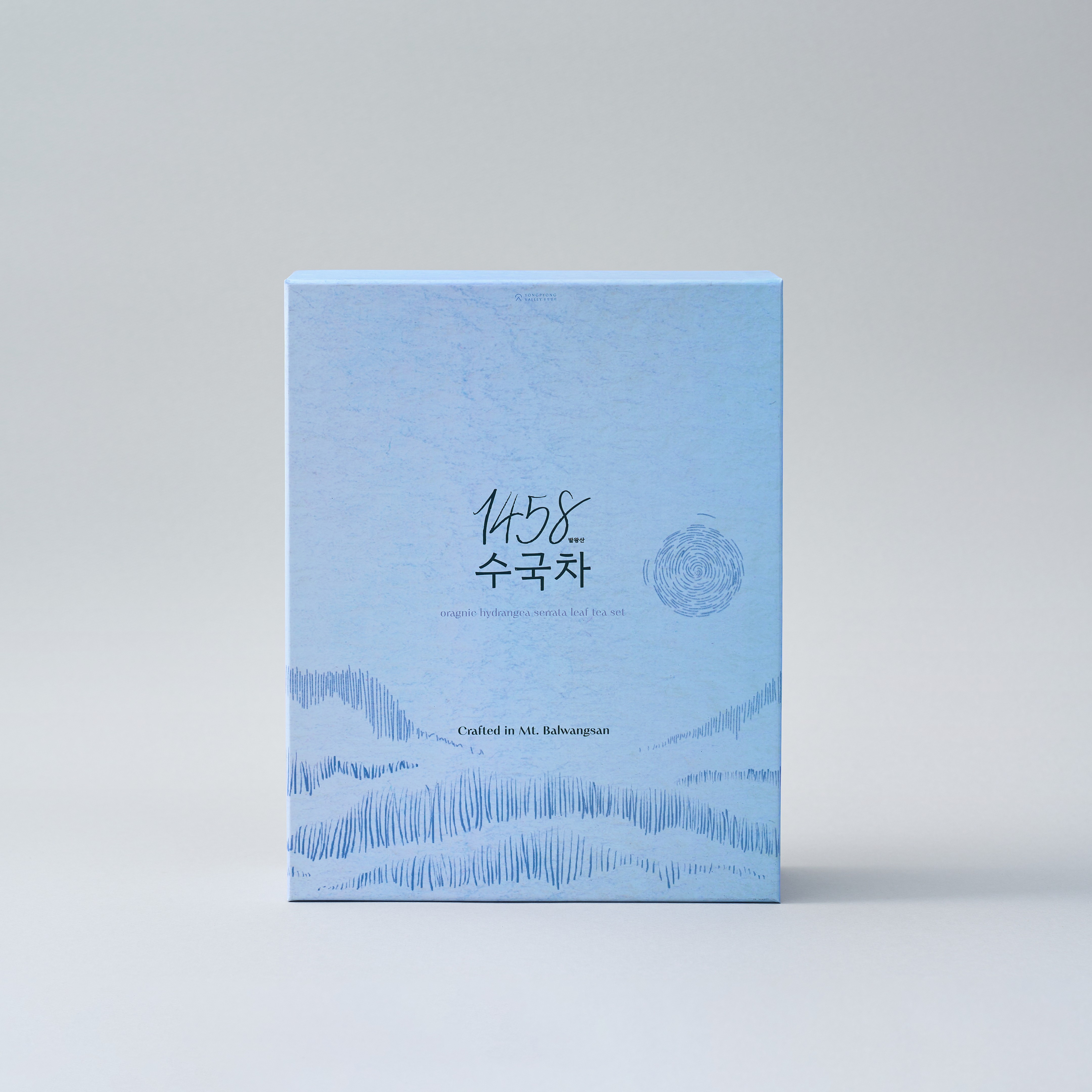 발왕산 유기농 수국차 프리미엄기프트세트 잎차20g 오리지널, 어성초,산돌배,쇼핑백 - 상품 이미지