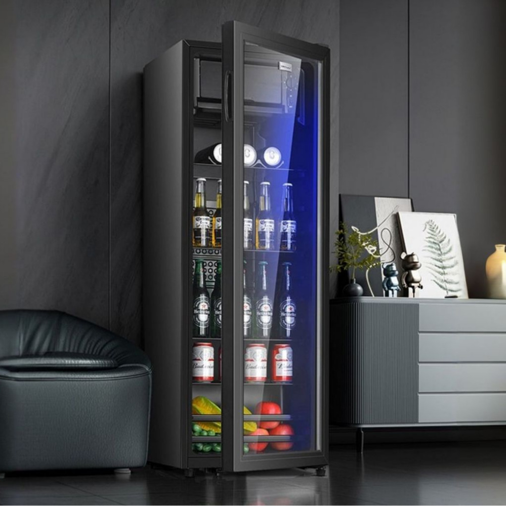 아르코 와인셀러 냉장 쇼케이스 냉장고 가정용 음료수 음료 술장고 258L+LED 조명+공기 냉각 - 상세 이미지 3
