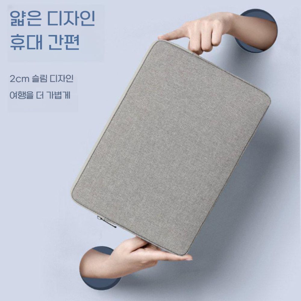 서피스 프로12 랩탑 8 노트북 가방 보호 케이스 저장 파우치 태블릿 이너백 - 상세 이미지 2