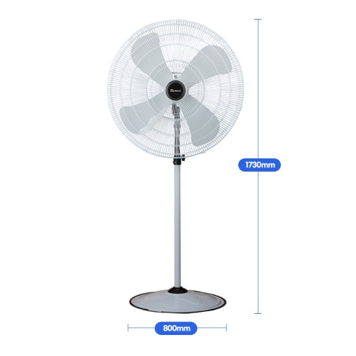 76CM 알루미늄 대형날개 공업용 스탠드선풍기 작업현장 키큰선풍기 이미지 8