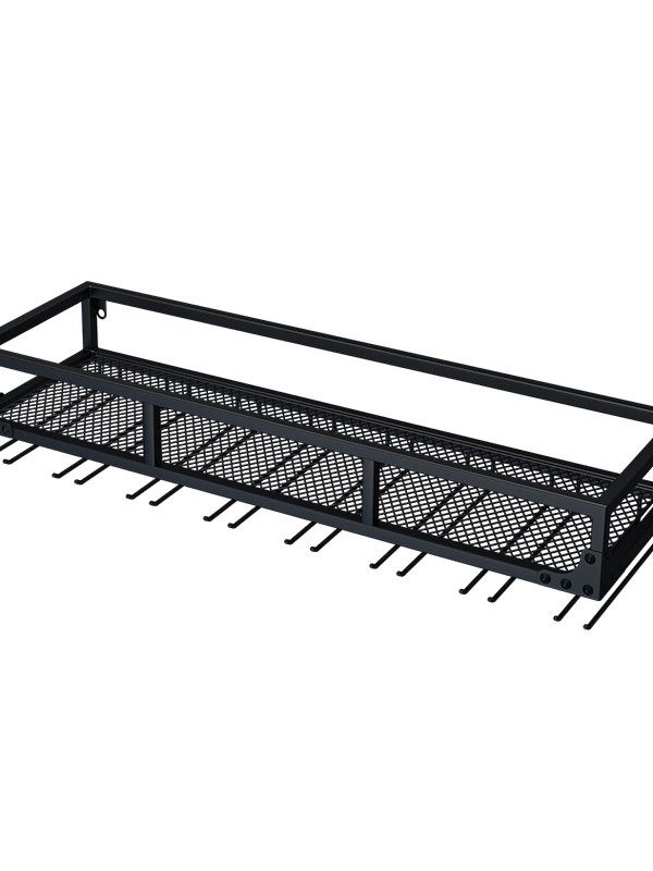 와인잔 바 진열장 레스토랑 컵걸이 거치대 홀더 와인잔랙 60cm 이미지 6