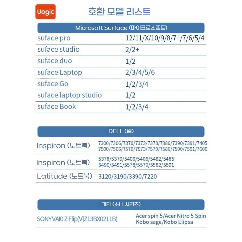 서피스 프로12 랩탑8 터치펜 터치 스크린 펜 스타일러스 정전식 - 상세 이미지 2