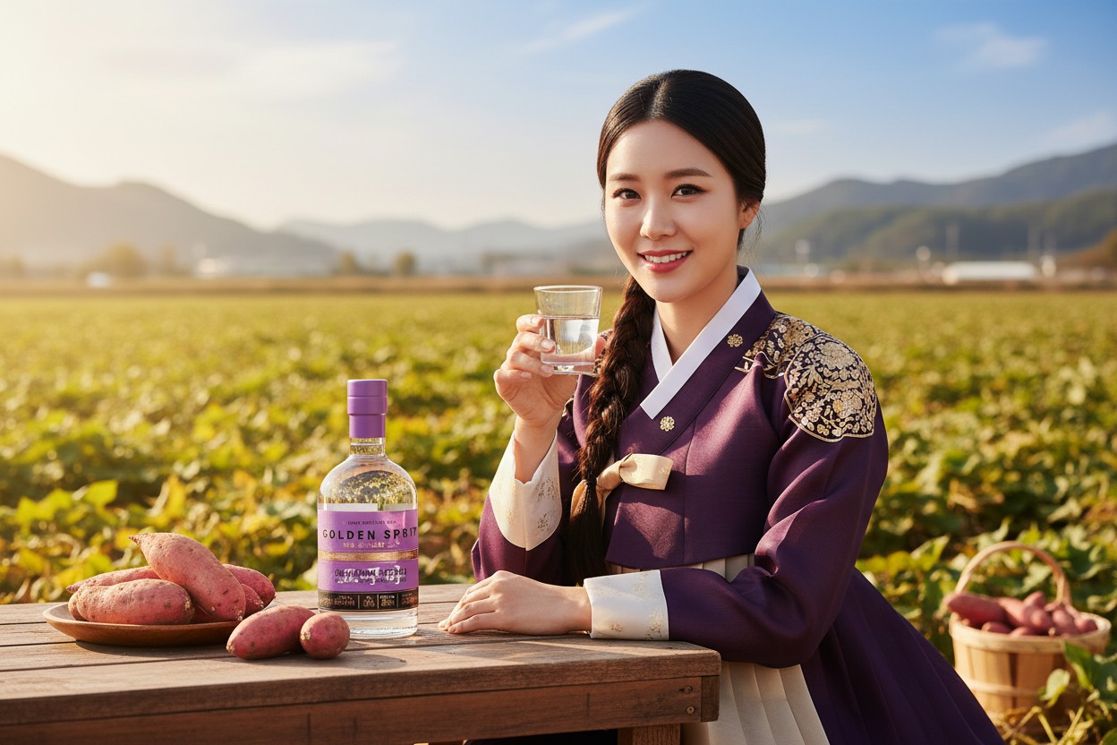 골든스피릿 고구마소주 25도 노브랜드 지역특산주 전통주 375ML - 상세 이미지 3