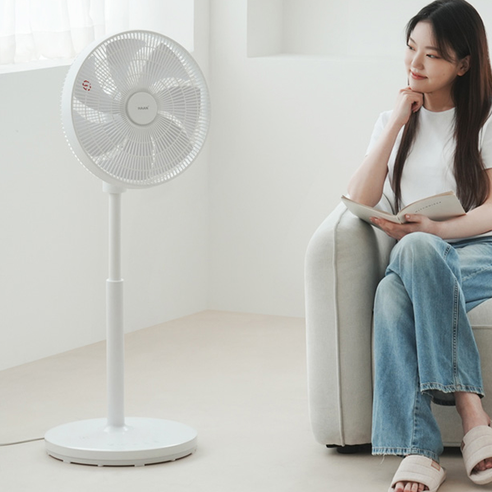 한경희 36단 풍속조절 BLDC 저소음 리모컨 높이조절 선풍기 HDC340 - 상품 이미지
