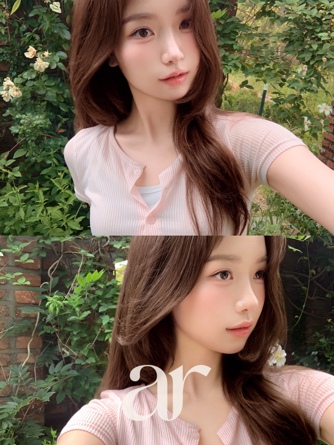 (국내제작) 일체형 셔링 배색 반팔 가디건 티셔츠 ts5056 이미지 7