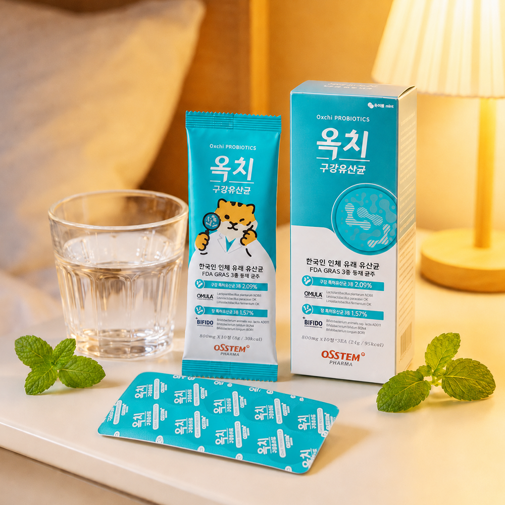 오스템 옥치 구강유산균 특허균주 장특허 유산균 800mg 30정, 3개 이미지 7