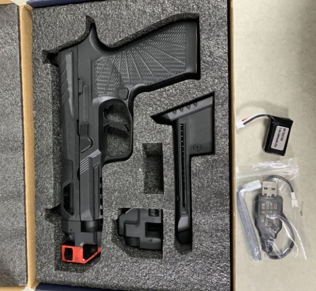 SIG P320 컬러이노베이션 전동 블로우백 수정탄 권총 - 상품 이미지