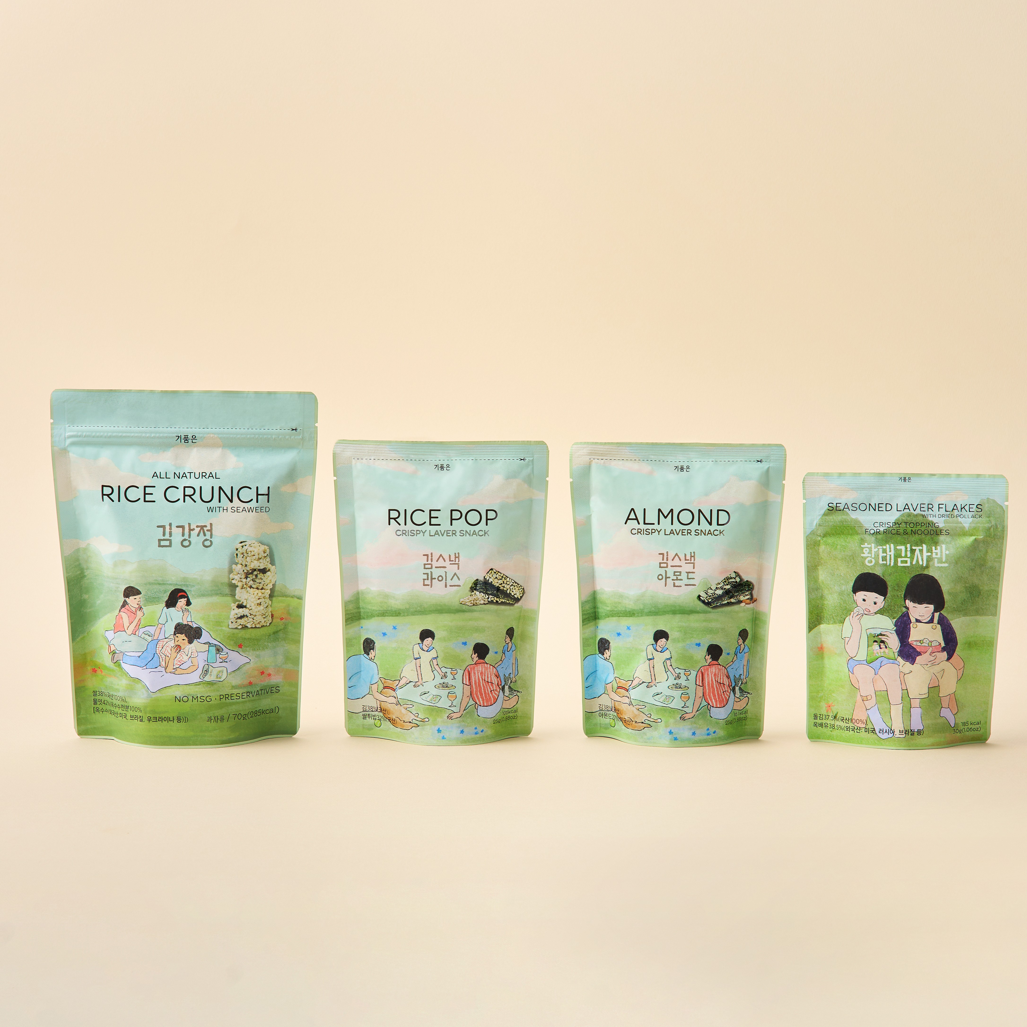 추석 김 종합세트(황태곱창김 3캔 + 김자반,김강정,김스낵 2종) - 상세 이미지 2