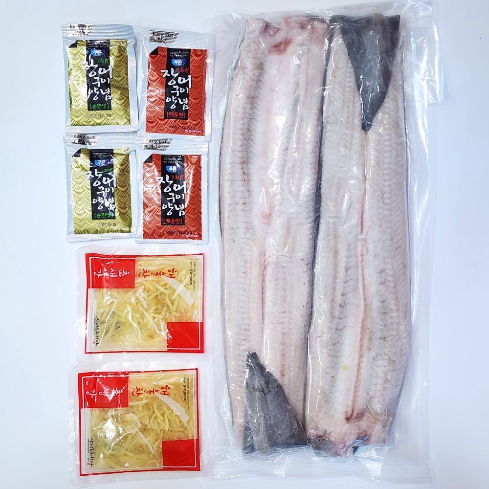 다온다 손질한 민물 장어 1kg 2kg 특대사이즈 / 장어 구이 캠핑 홈파티 - 상세 이미지 2