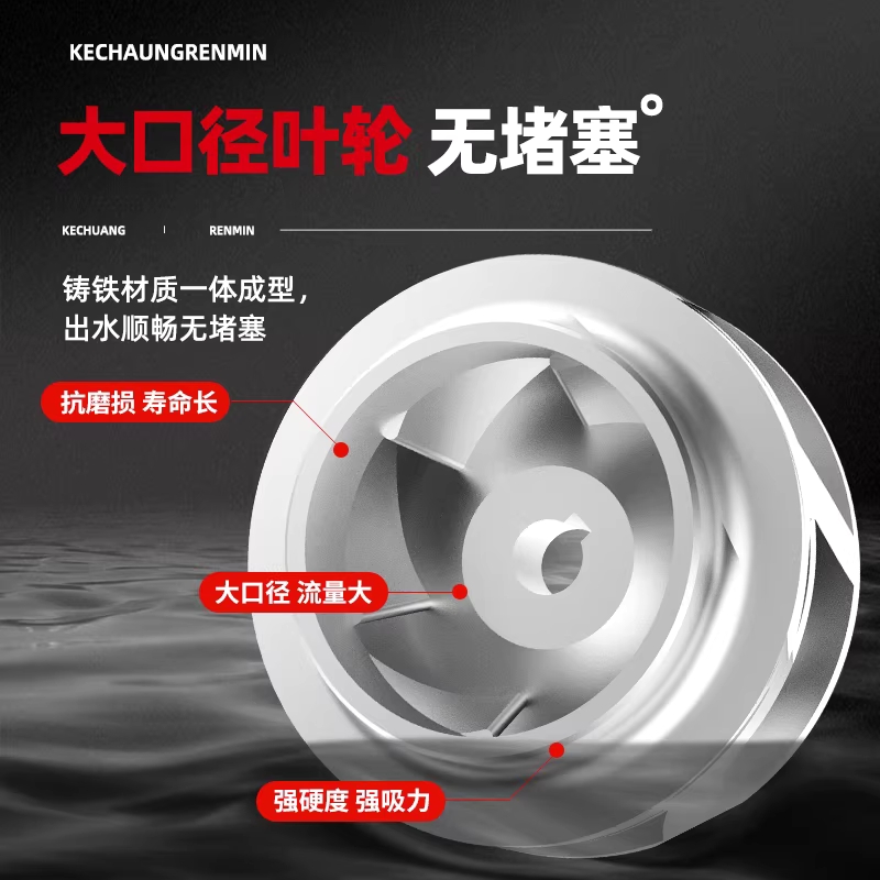 수중 모터 펌프 농업용 배수 용품 정화조 관개 양수기 잠수정 1.1KW - 상세 이미지 3