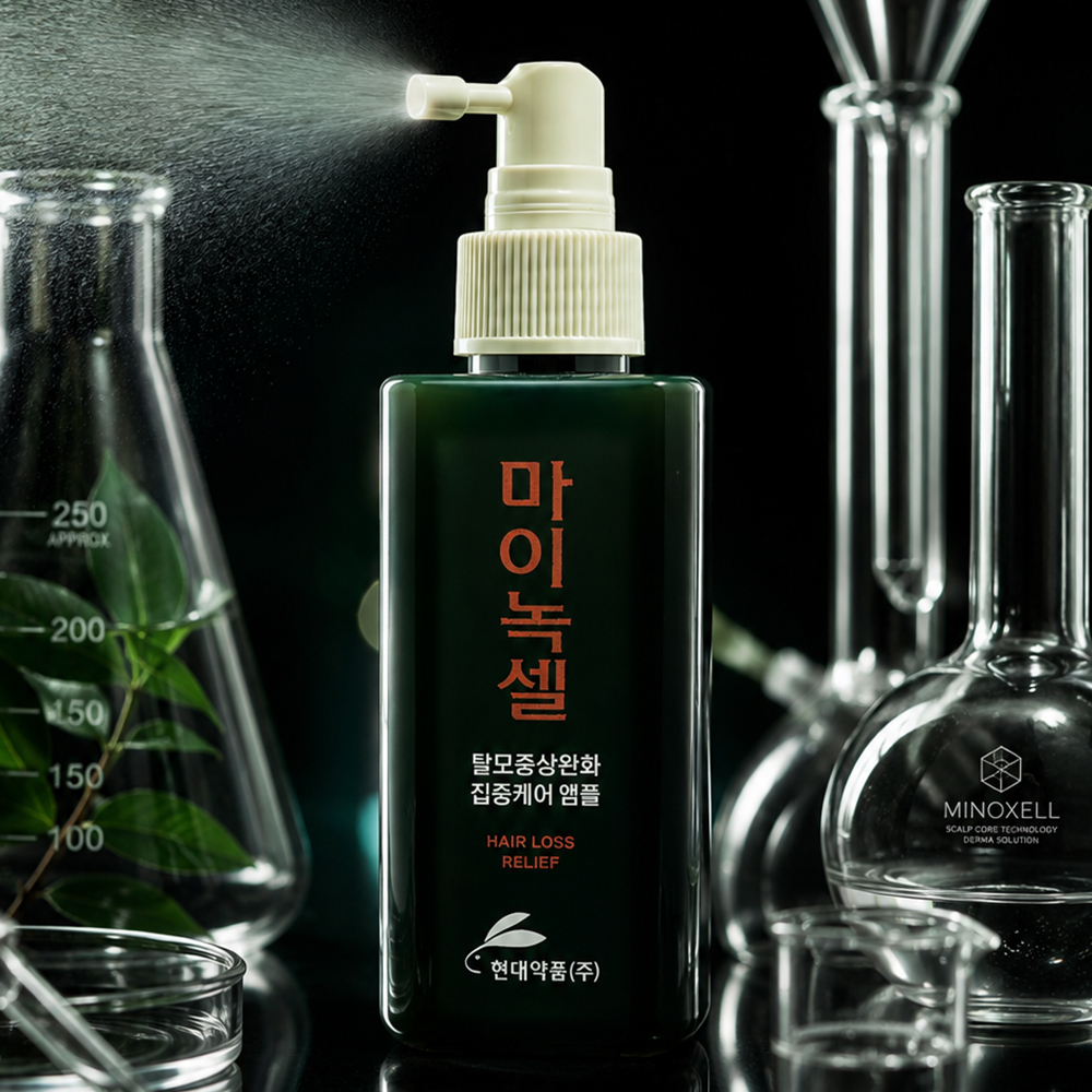 현대약품 마이녹셀 스칼프 인텐시브 탈모앰플 200ml, 1개 - 상세 이미지 2