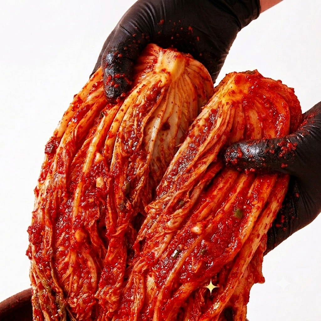 [당일생산 당일출고] 김치대통령 맛있게 매운 맵싹배추김치 실비김치 4kg, 1개 - 상세 이미지 4