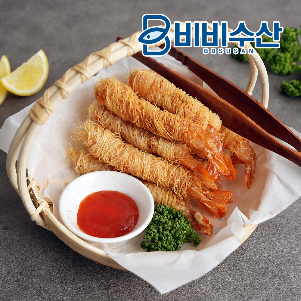 카다이프 새우튀김 250g+250g 바삭한 왕새우튀김 - 상품 이미지