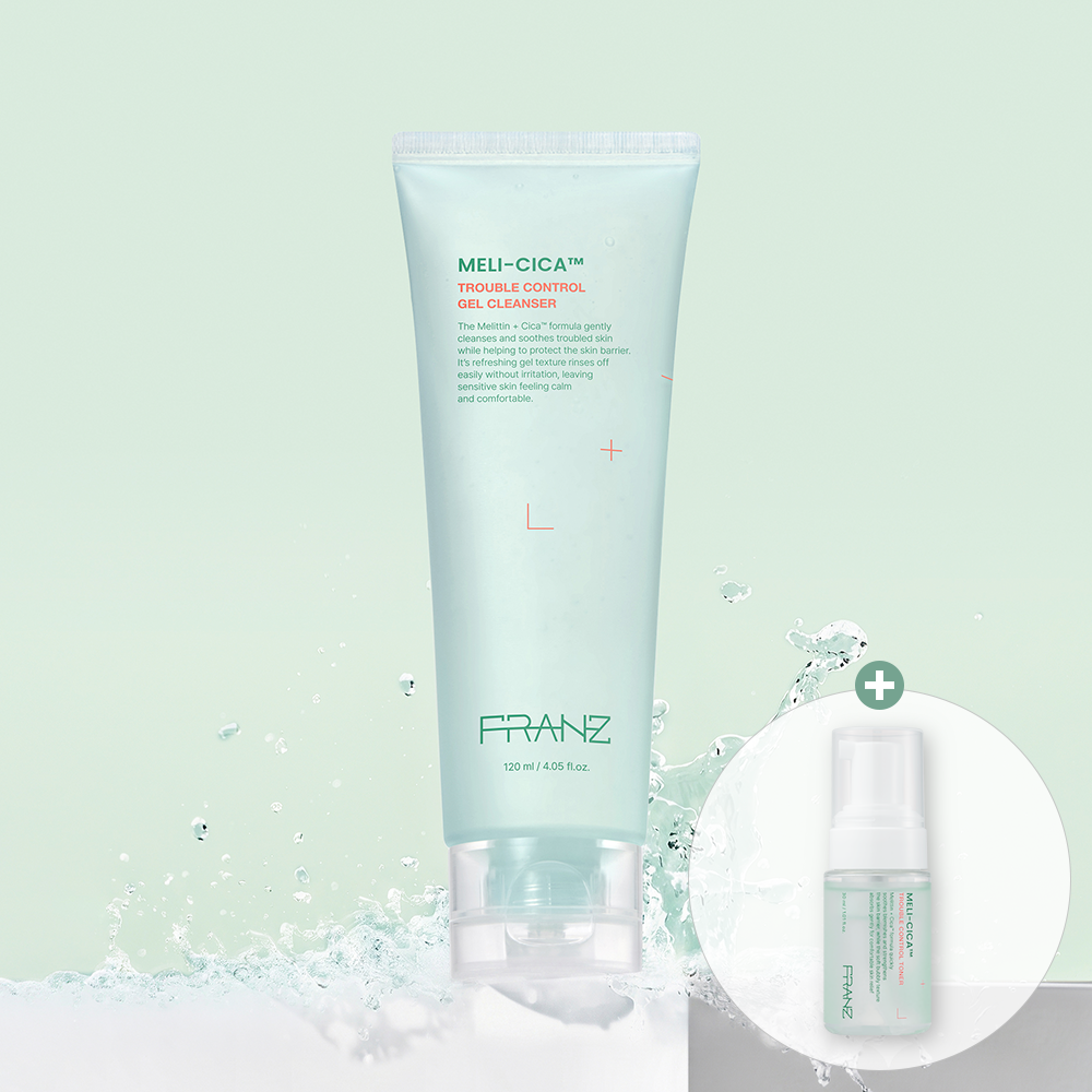 프란츠 멜리시카 약산성 클렌징젤 여드름 전용 모공 트러블 젤클렌저 120ml 상품 이미지