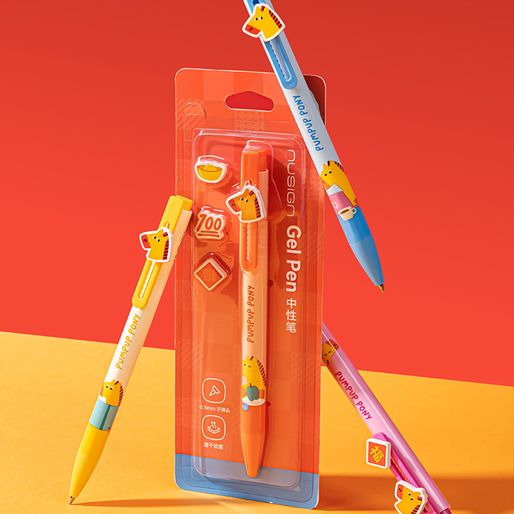 우정볼펜 퀵드라이 DIY 퍼즐 볼펜 0.5mm (블랙잉크) 4종 파츠 포함 - 상품 이미지