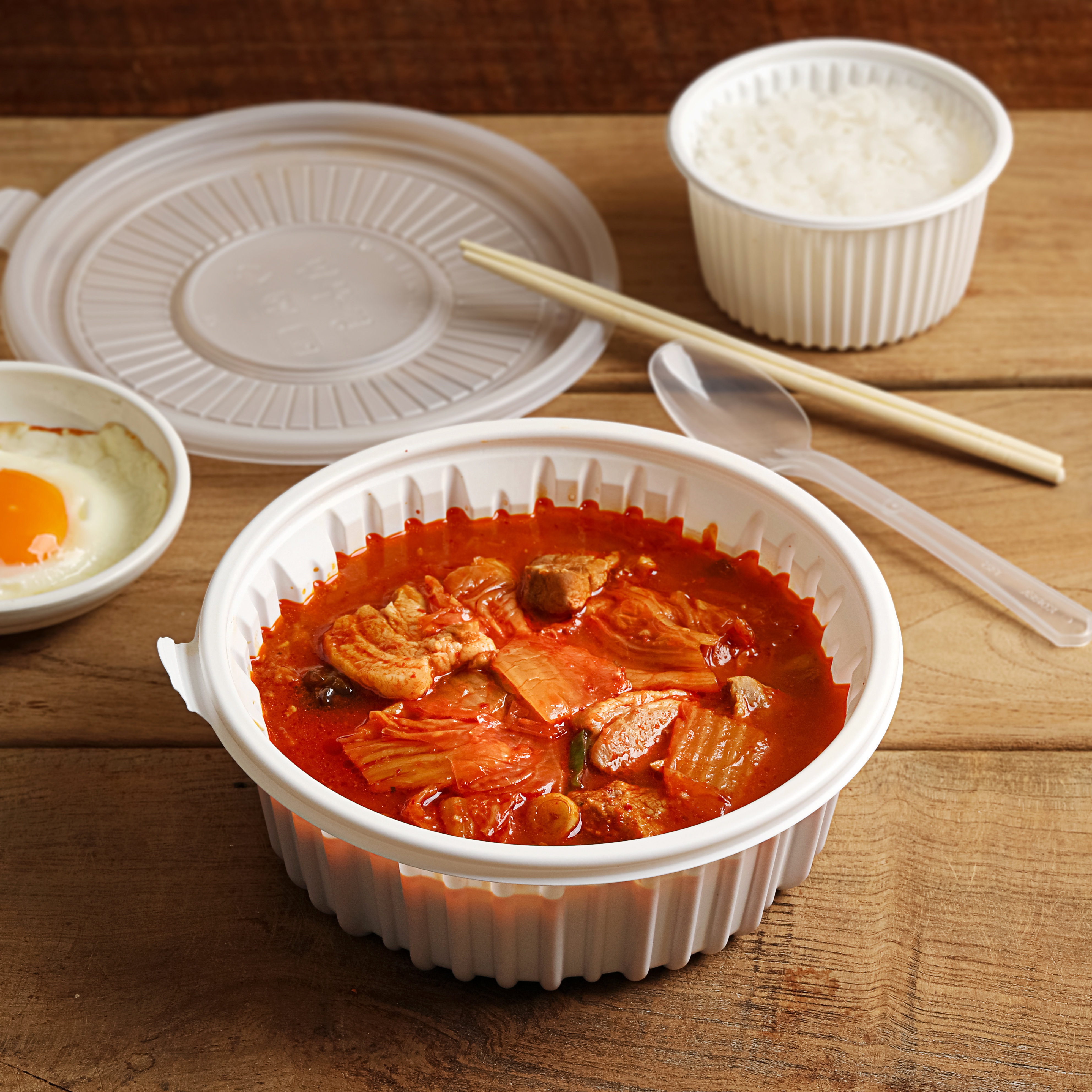 극소수 돼지 김치찌개 밀키트 국내산 묵은지 1인분 얼큰 혼밥 푸짐 야식 캠핑 간편 짜글이 이미지 6