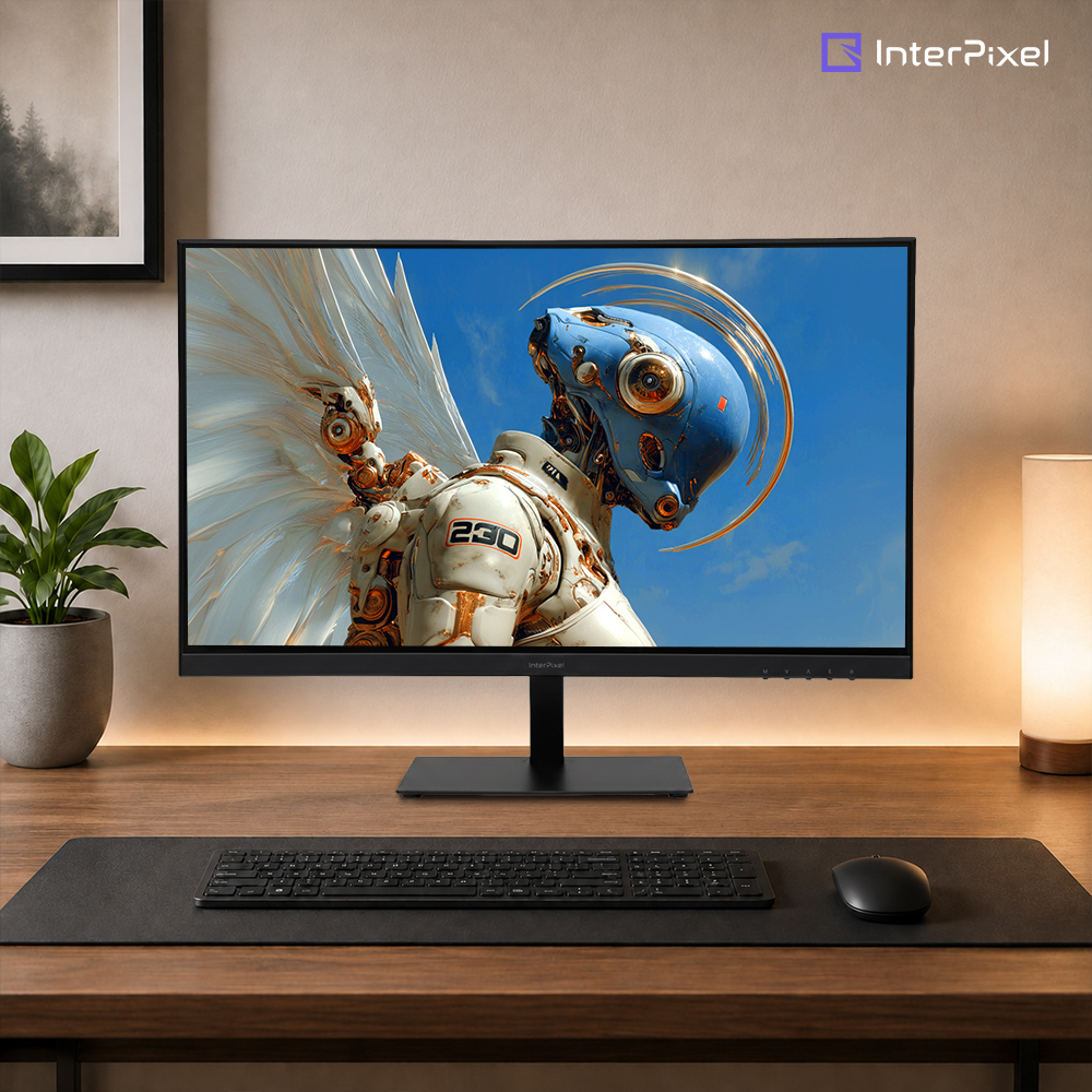 [신제품 4K] 인터픽셀 IPU2712 4K UHD 60Hz 컴퓨터 듀얼 모니터 68~69cm(27인치), 무결점 - 상품 이미지