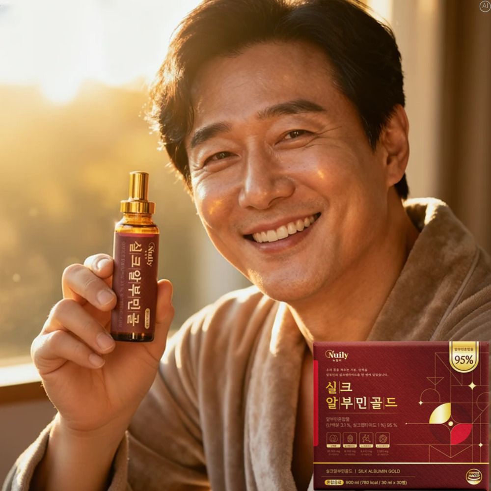 마시는 난백 실크알부민골드 먹는알부민액상 액상형 100% - 상품 이미지