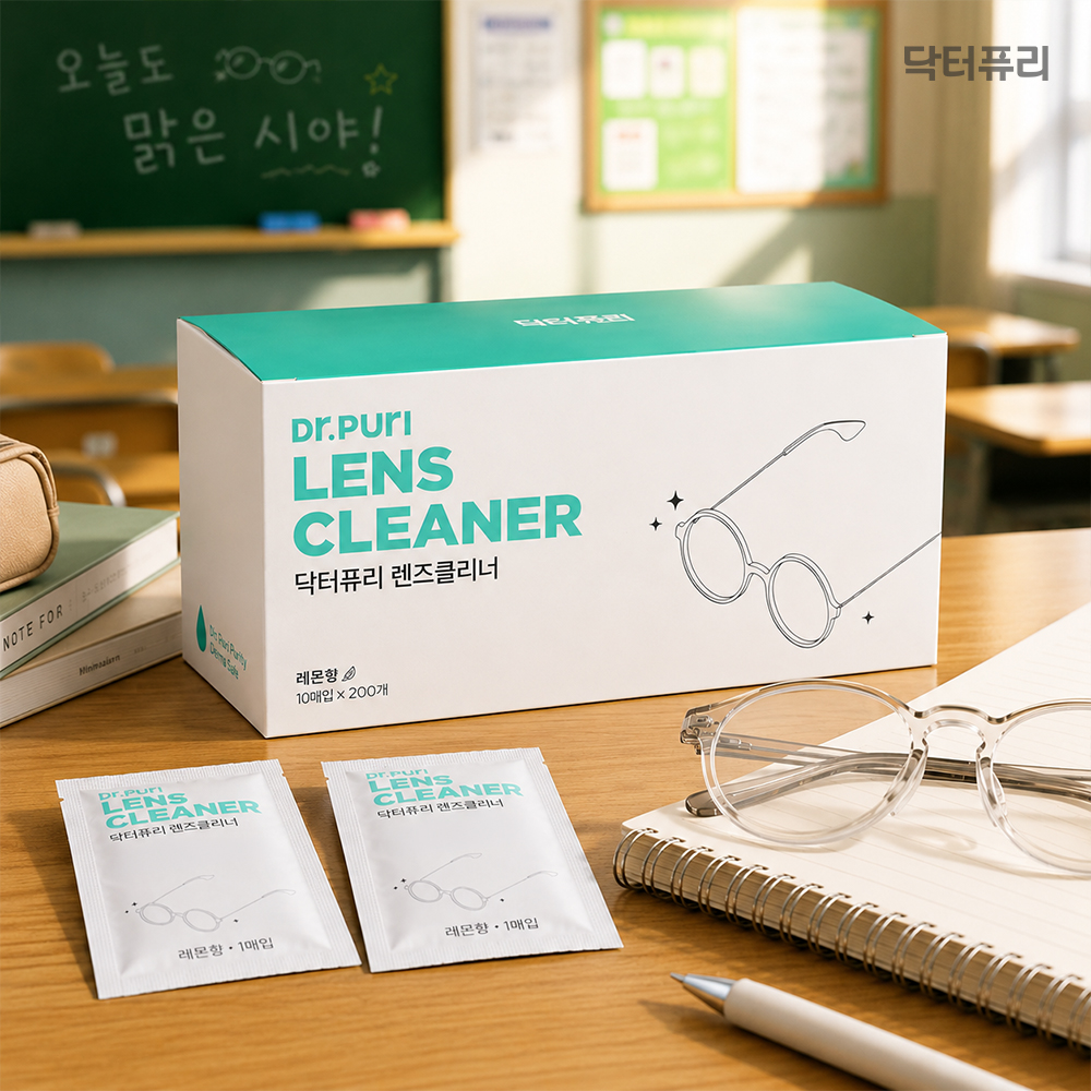 닥터퓨리 렌즈클리너 항균 티슈 200매 레몬향 휴대폰클리너 액정클리너 단품 - 상세 이미지 5