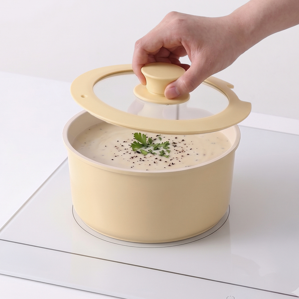무디타 IH 탈부착핸들 쿡웨어 5P 세트 인덕션/ 볶음팬 냄비 프라이팬 이미지 8