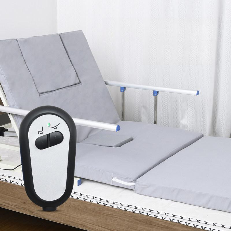 환자용 전동 등받이 침대 보조 리프트 기상 보조기 다리 올림 코코넛팜 스펀지 구멍 포함 - 상품 이미지