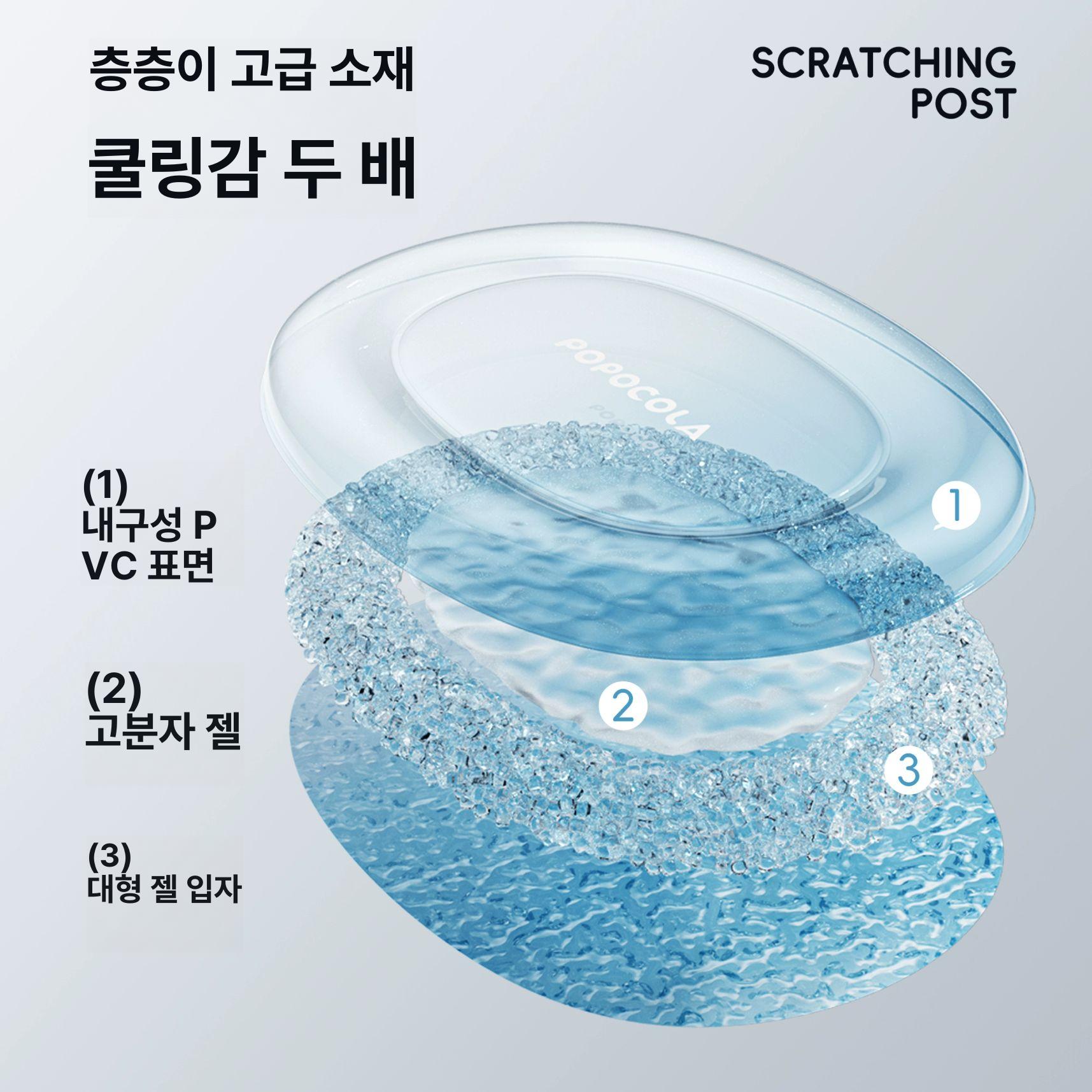 강아지 쿨매트 애견 쿨매트 반려동물 냉감매트 펫 쿨링매트 여름 방석 고양이 쿨매트 L 대형견 - 상세 이미지 5