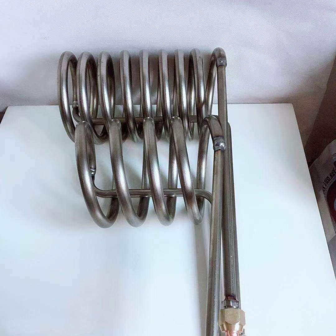 티타늄 열교환기 양식장 냉각 증발기 산업용 코일 장치 1.5 마력 - 상품 이미지