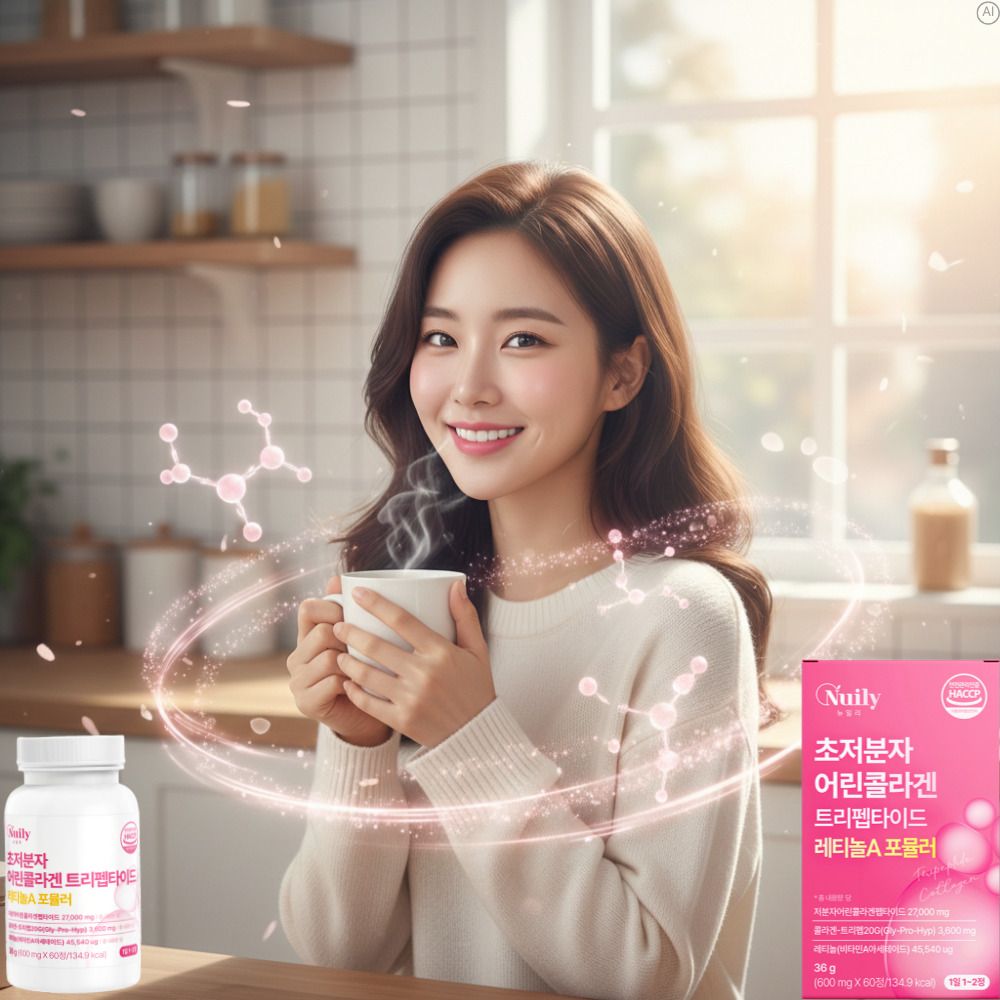 초저분자어린콜라겐성분 화이트 트리팹타이드 초분자어린콜라겐달톤 함량 약2월 - 상세 이미지 4